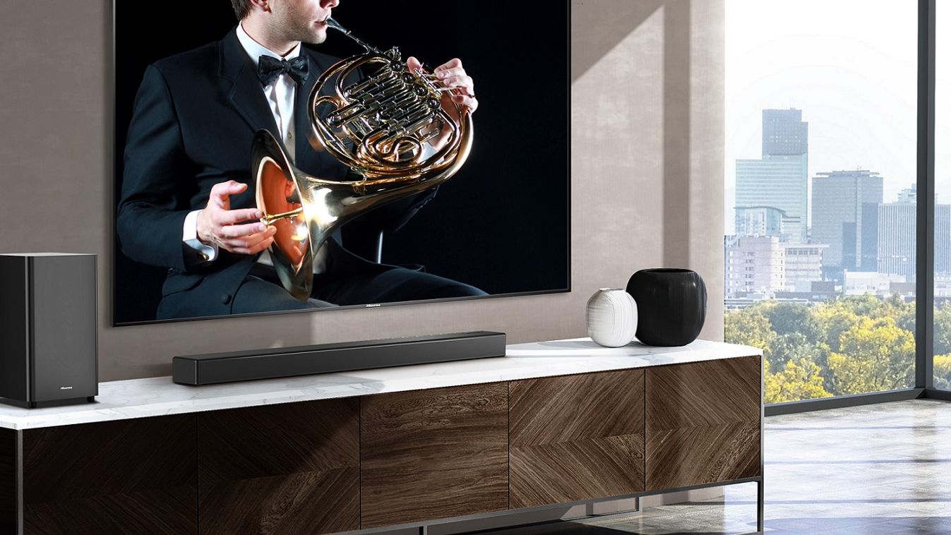 Igen ütős lett a Hisense új hangprojektora