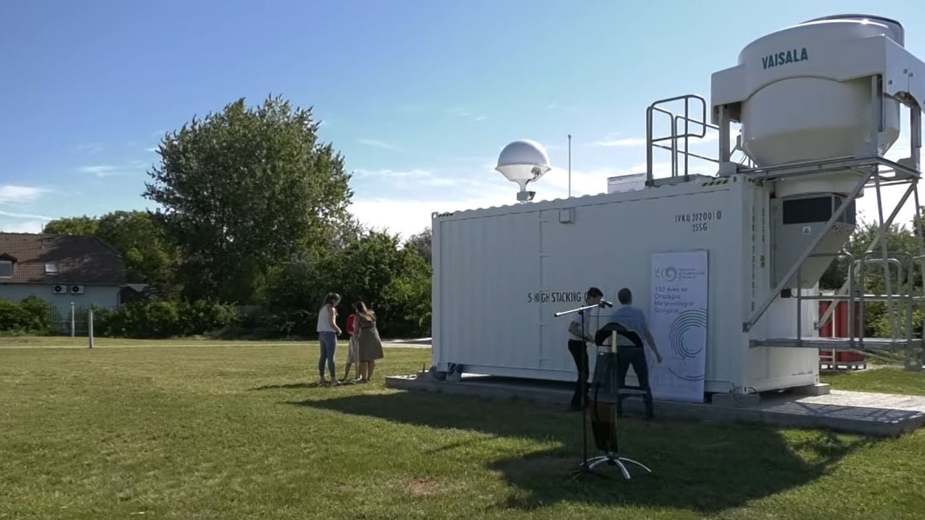 Átadták a meteorológiai szolgálat automata rádiószonda berendezését (videó)