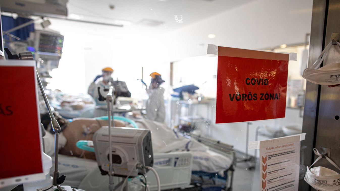 Megrázó képriport egy Covid-osztály vörös zónájából