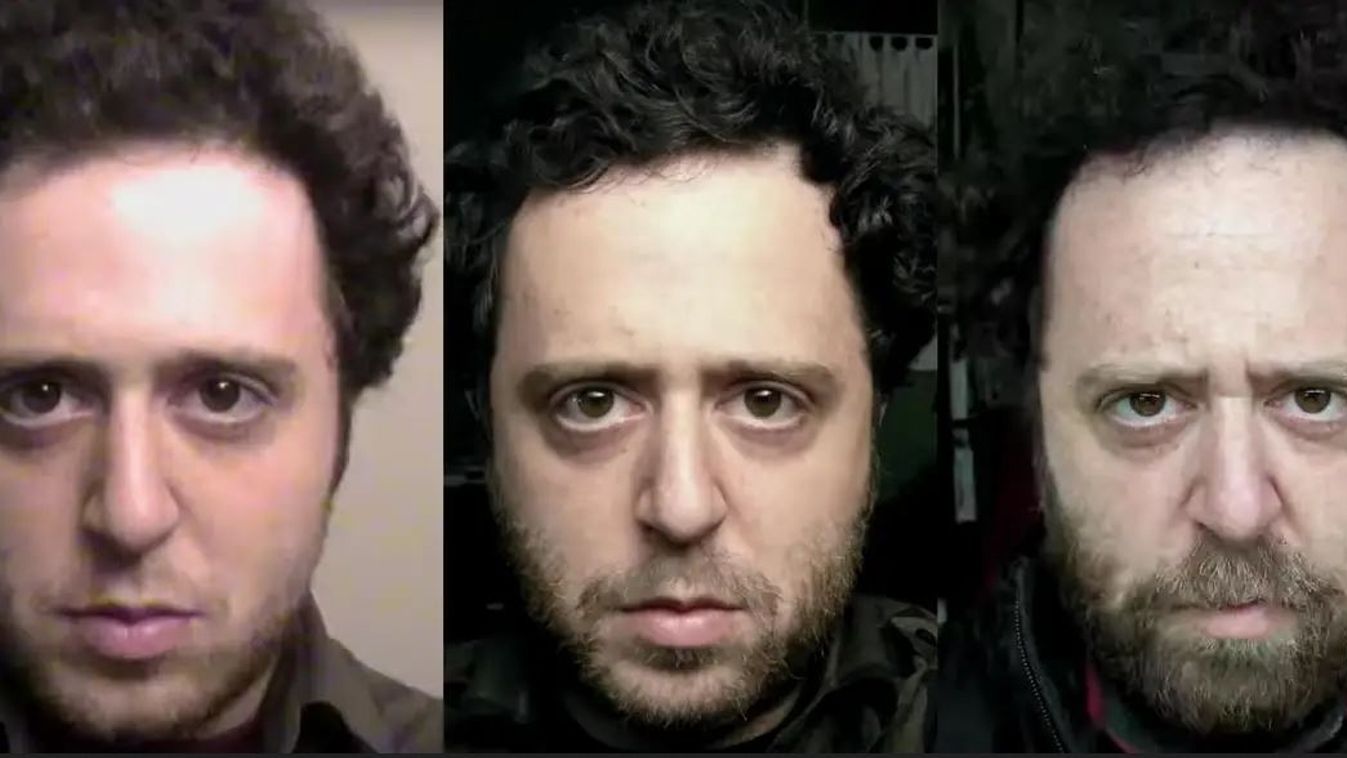 Húsz évig minden nap lőtt magáról szelfit egy férfi (videó)