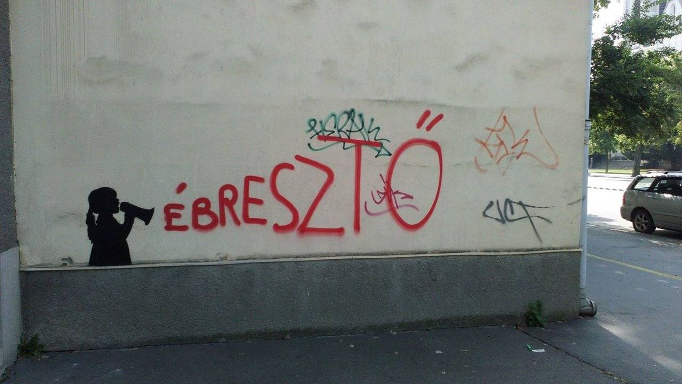 Fúj a rendszerre: a falakon üzen Csiky