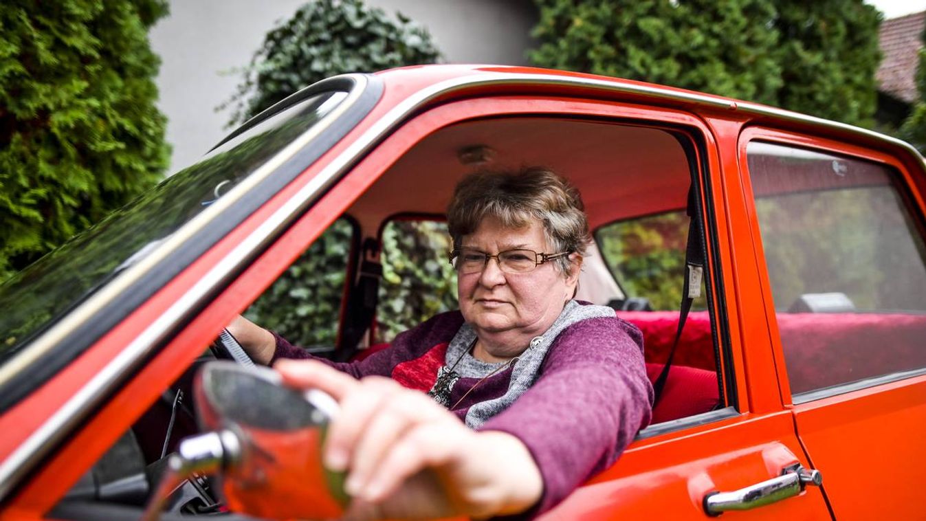 Szüleitől örökölte a megkímélt autót, amitől sosem válna meg a bordányi asszony