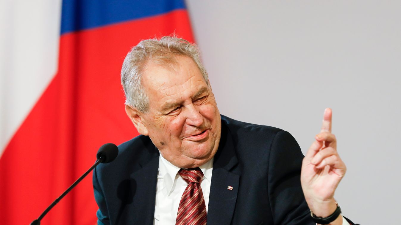 Kórházba került Milos Zeman cseh államfő