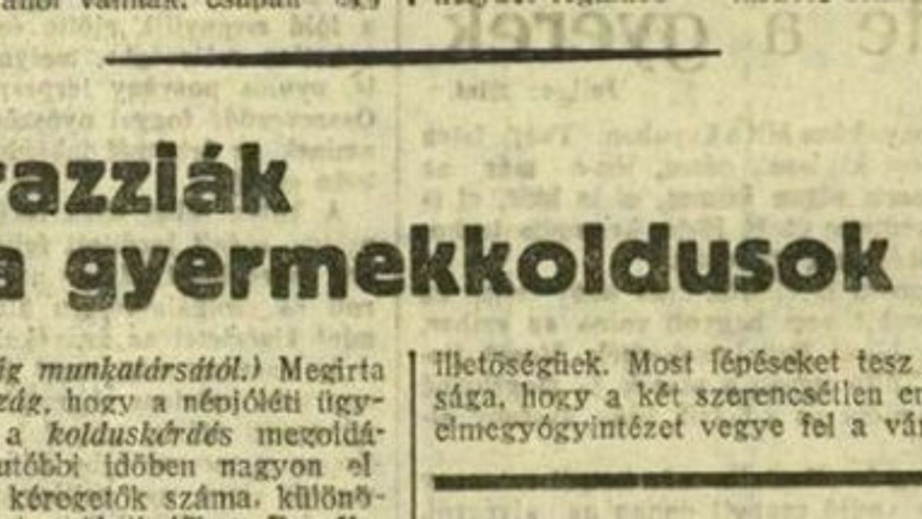 Tele van a város apró koldusokkal