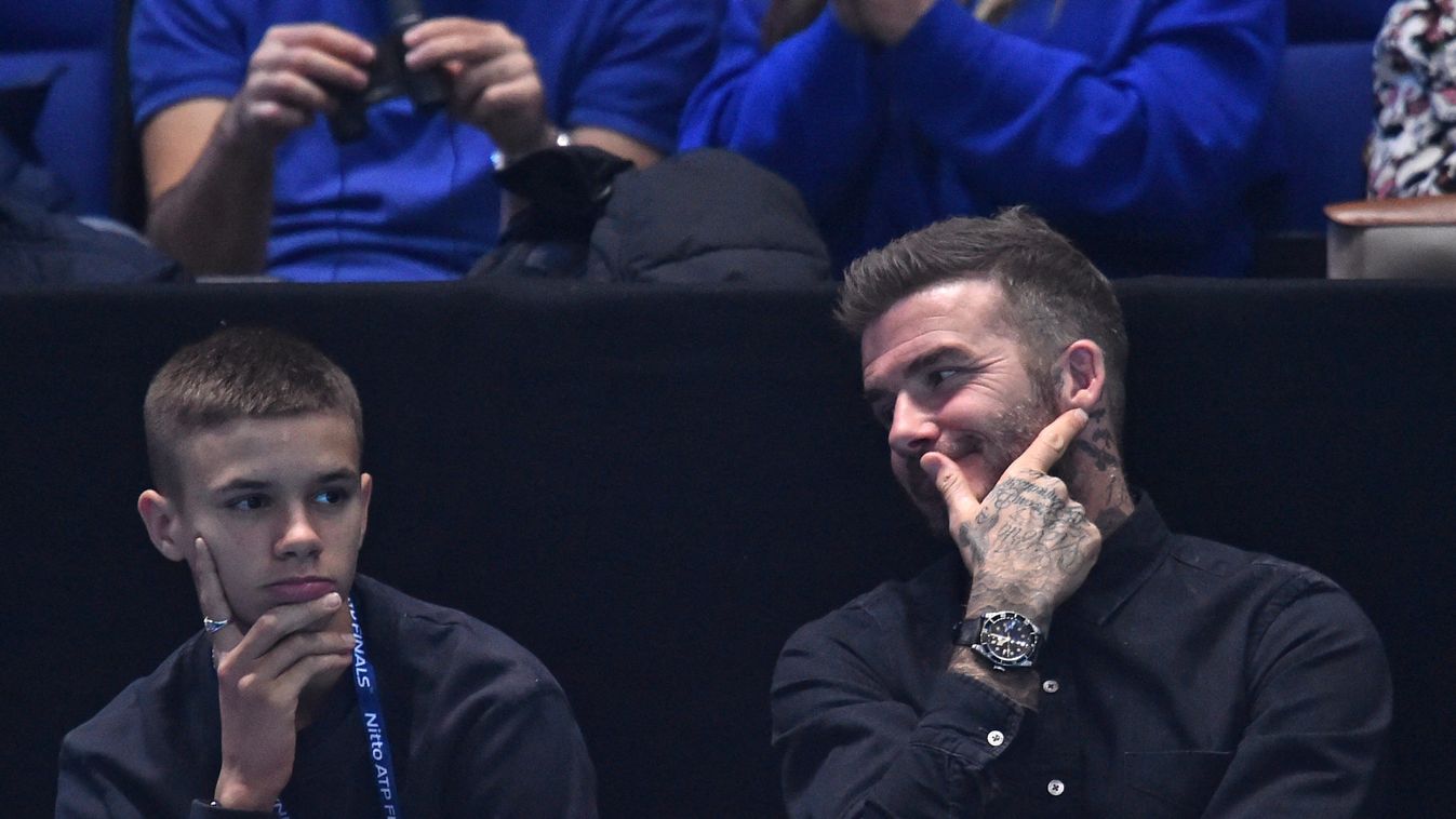 Beckham fia bemutatkozott a profik között