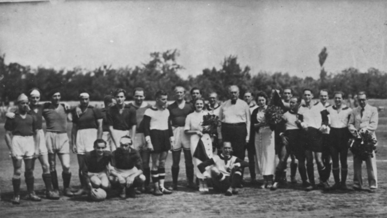 Tolnay Klári és az olasz catenaccio: színész-újságíró focimeccs Szegeden, annó 1935