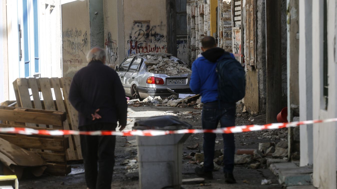 Kifosztották a boltokat a görögországi földrengés után a migránsok