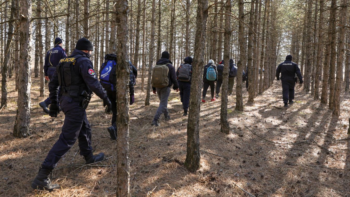 Határsértőket tartóztattak fel Ruzsánál