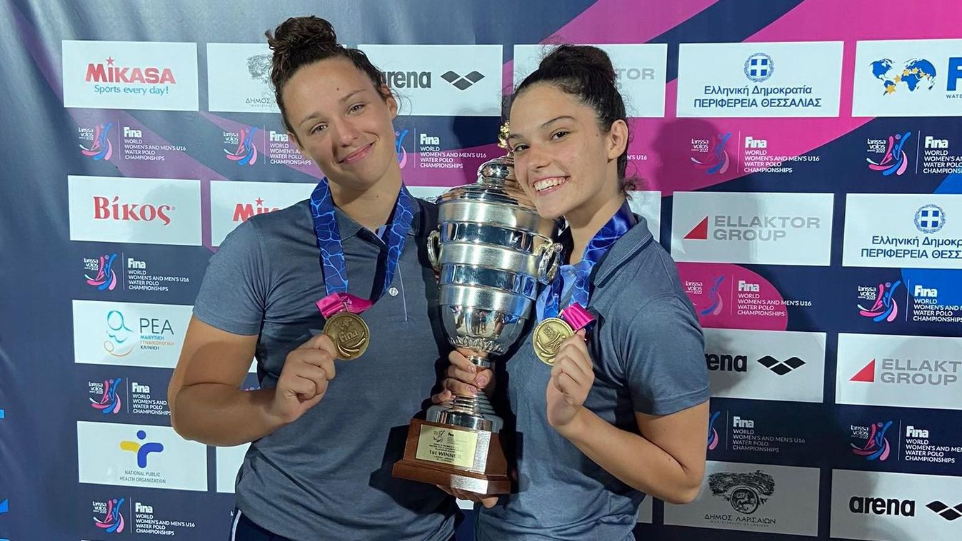 Szentesi vízilabdázókkal lett világbajnok az U16-os leányválogatott