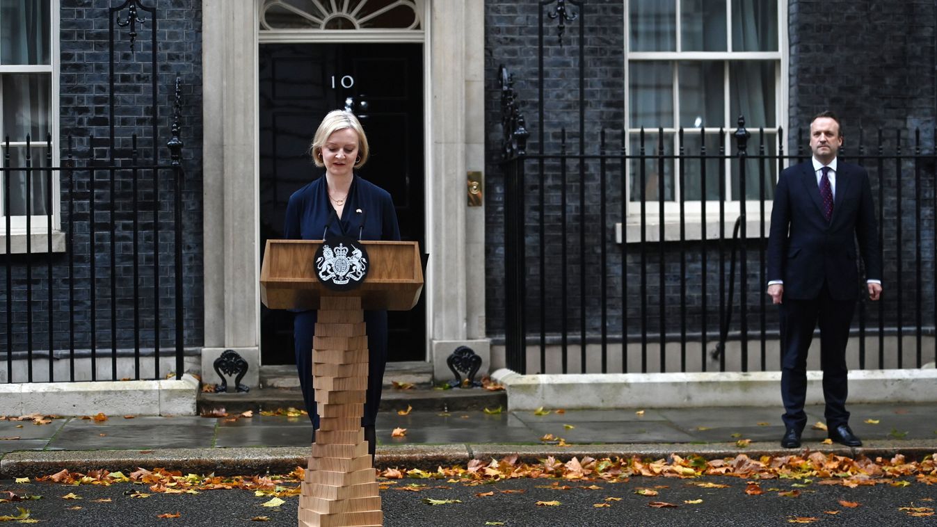 Lemondott Liz Truss brit miniszterelnök