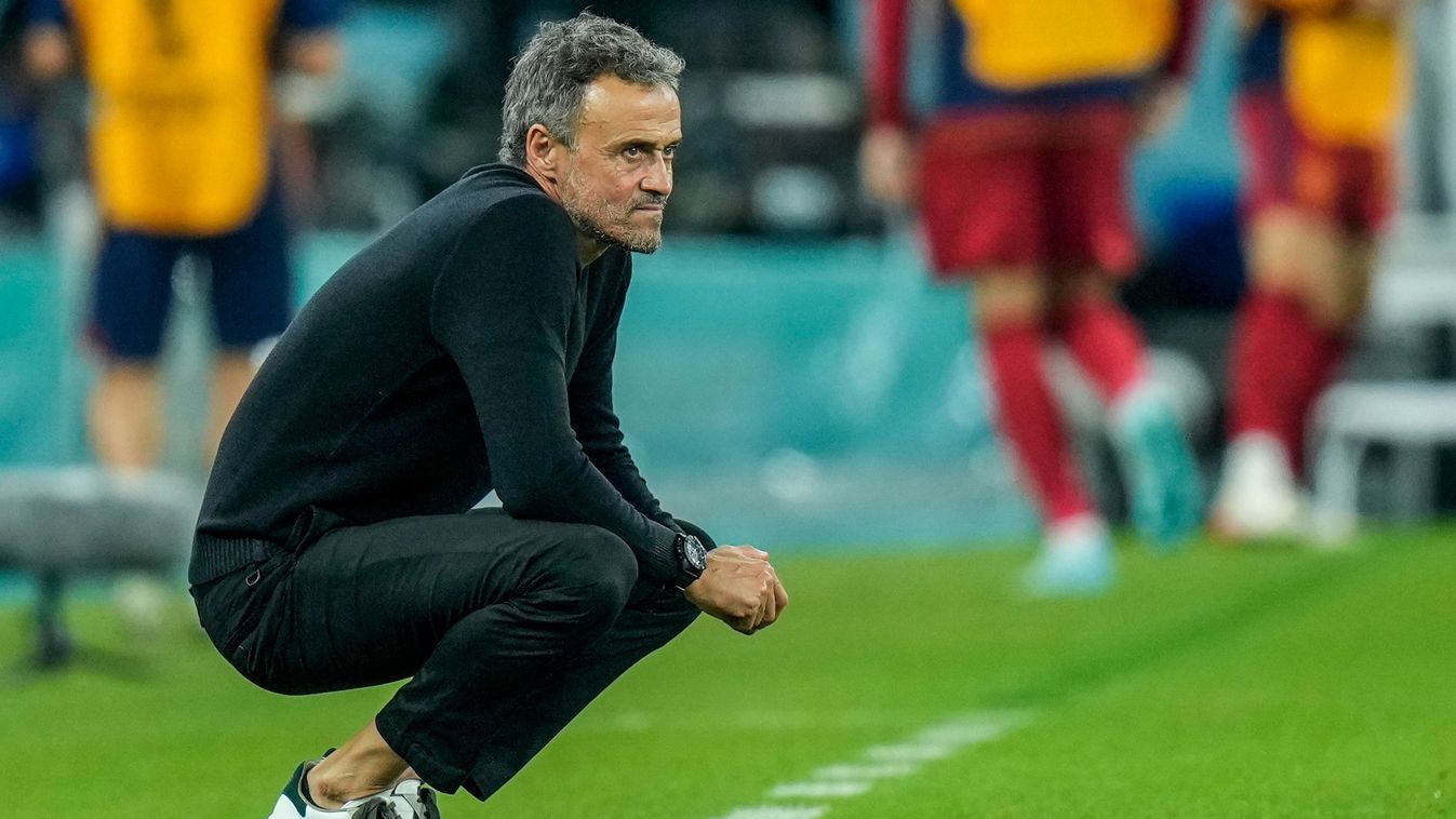 Luis Enrique kiakadt a vejére