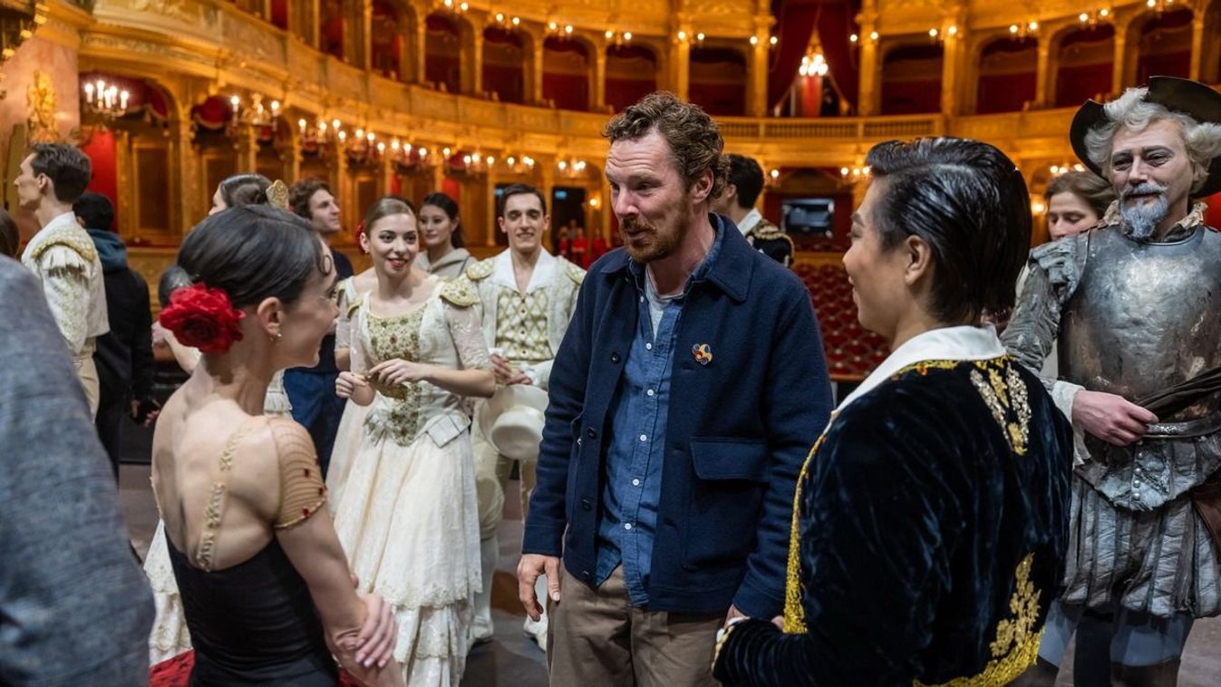 Benedict Cumberbatch az Operaházban járt