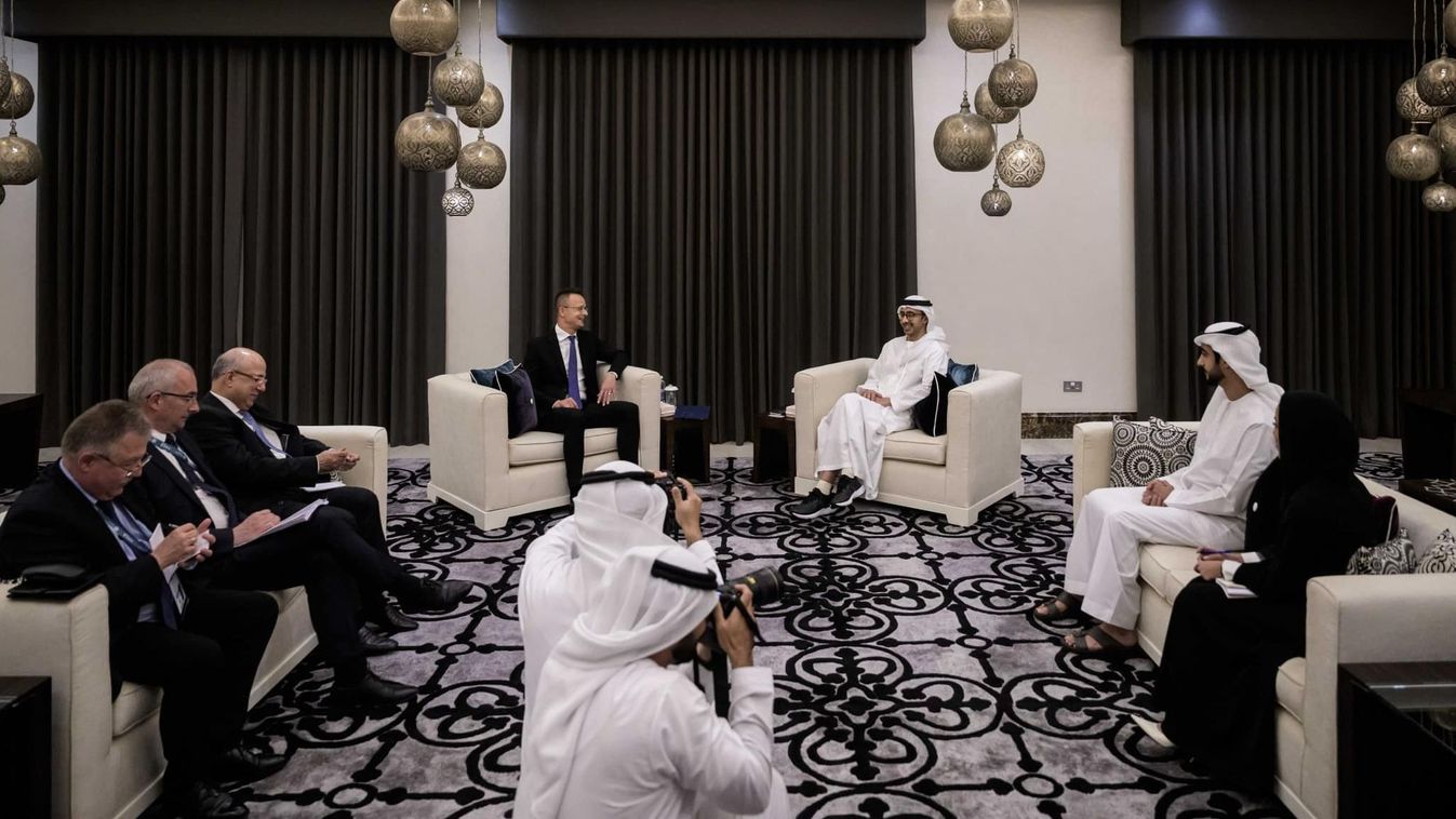 Szijjártó Péter energiaügyi tárgyalásokat folytatott az Egyesült Arab Emírségekben