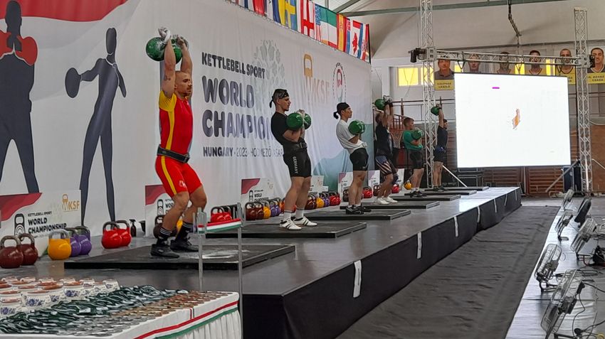 The World Kettlebell Championship will be held in Vasarhely