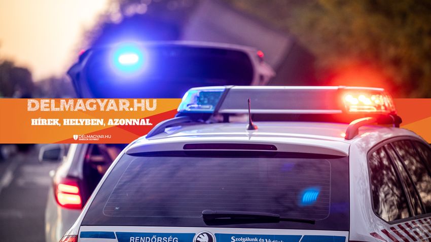 DELMAGYAR – Álló autónak csapódott egy biciklis Szegeden
