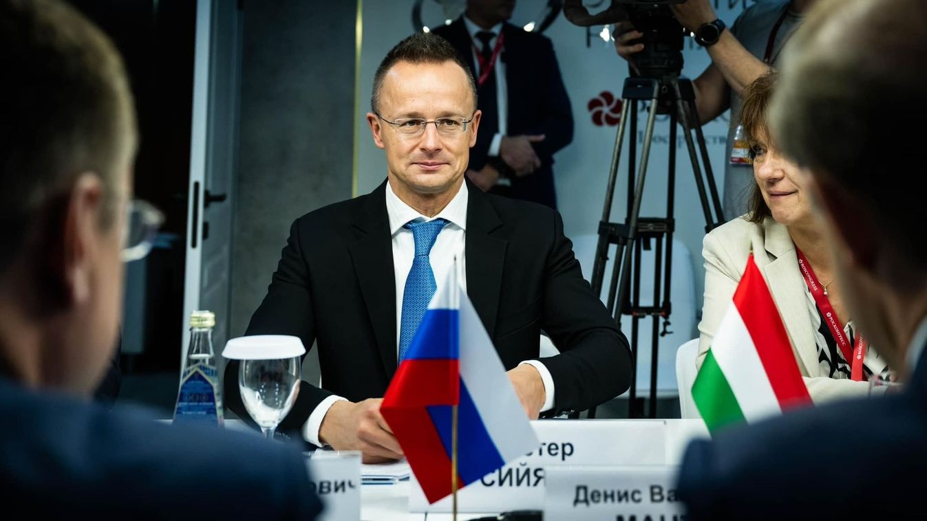 Szijjártó: fontos lenne a kölcsönös tiszteleten alapuló együttműködés az EU és Oroszország között (videó)