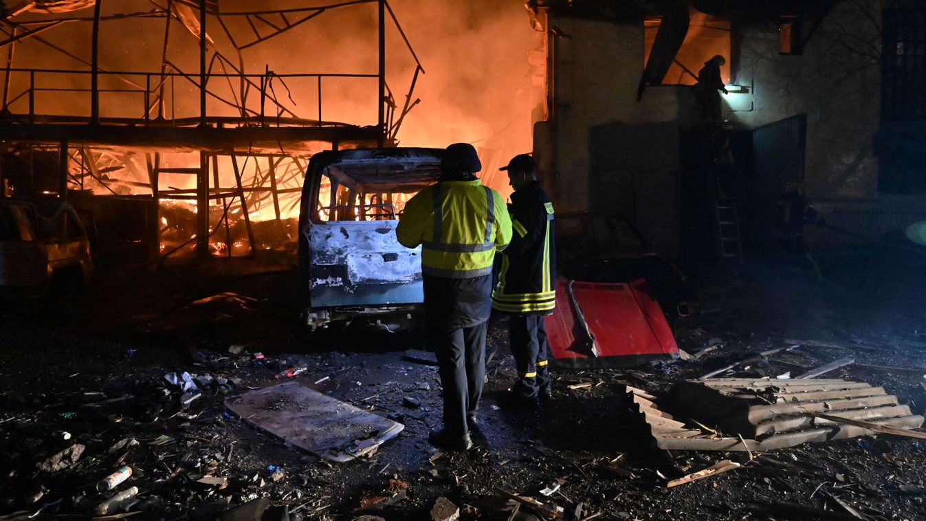 Orosz drónok civil célpontokat támadtak Harkivban (videó)