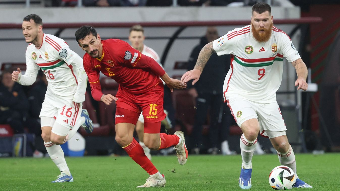Ádám Martin bokasérüléssel osztott ki gólpasszt Montenegró ellen - videó