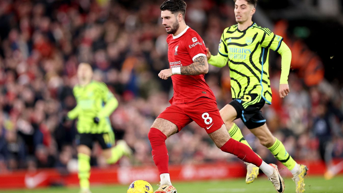 Szoboszlai Dominik bekerült a top tízbe a Liverpool színeiben