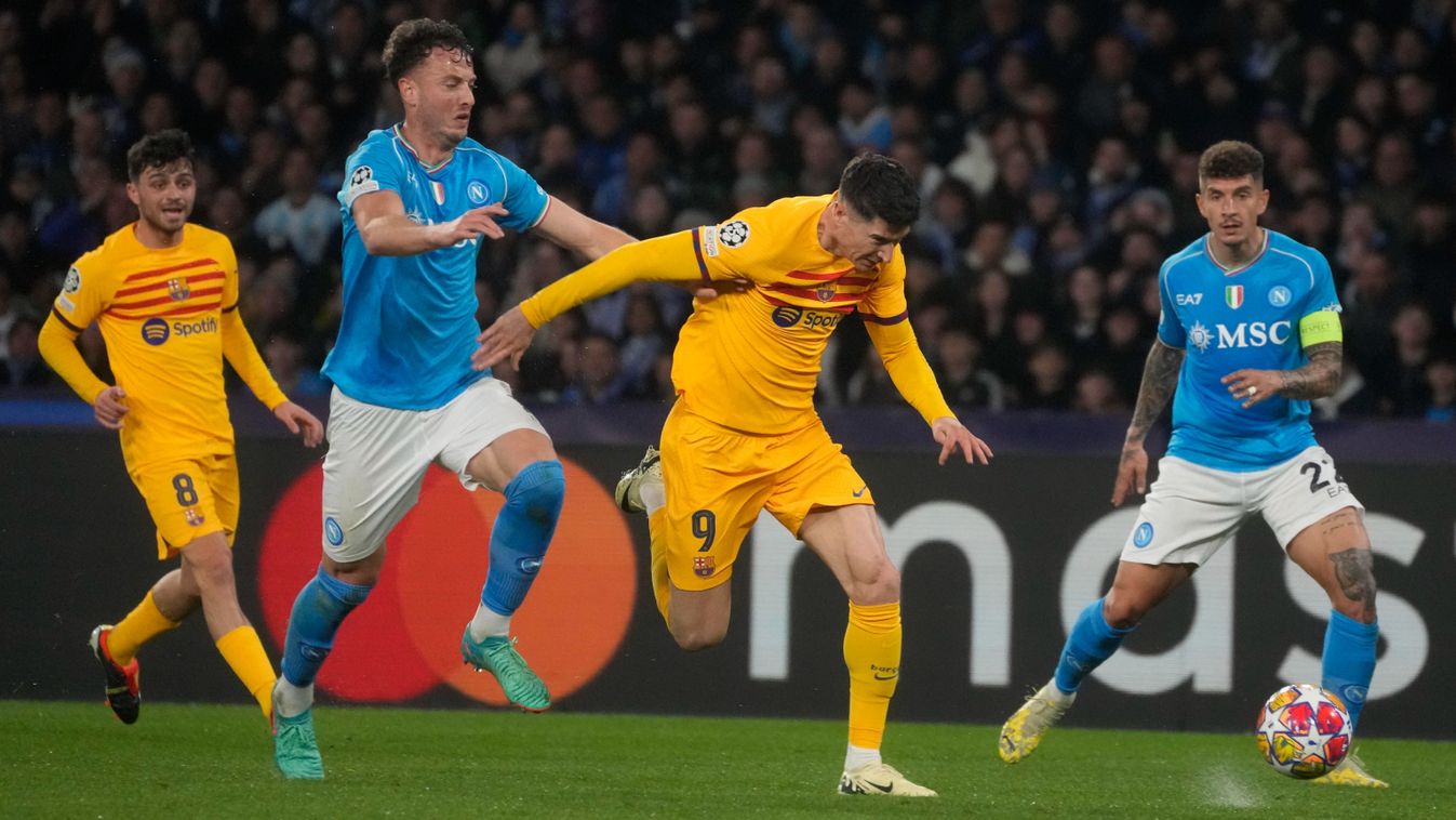 A Barcelona tizenöt perc híján nyerni tudott Nápolyban a Napoli ellen