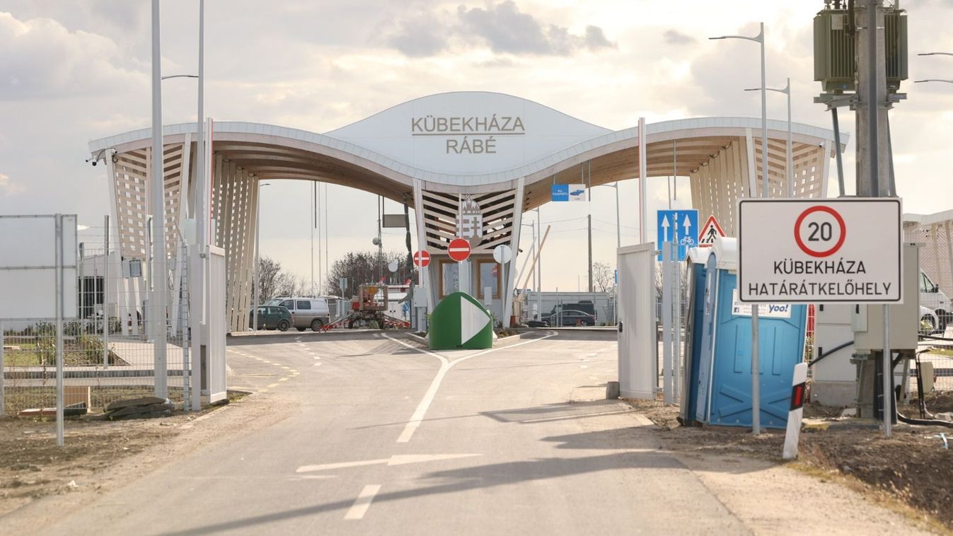 Közeleg a kübekházi határátkelő megnyitása