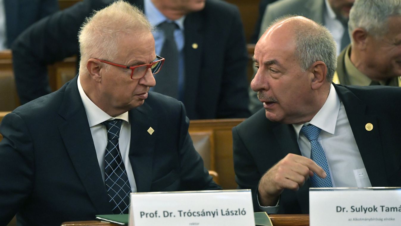 A kormánypártok Trócsányi Lászlót jelölik az Alkotmánybíróság élére