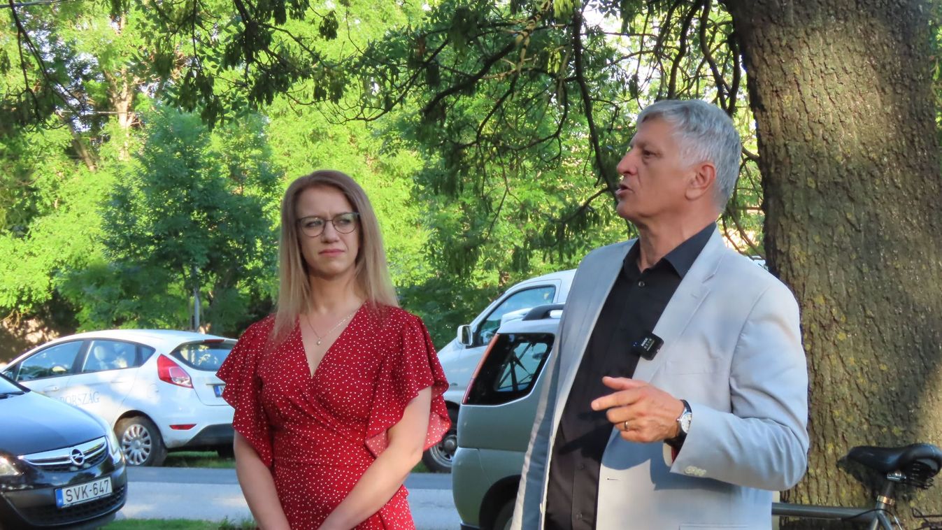Kerítést is építtetne a Széchenyi téri játszótér köré Nagy Enikő Diána