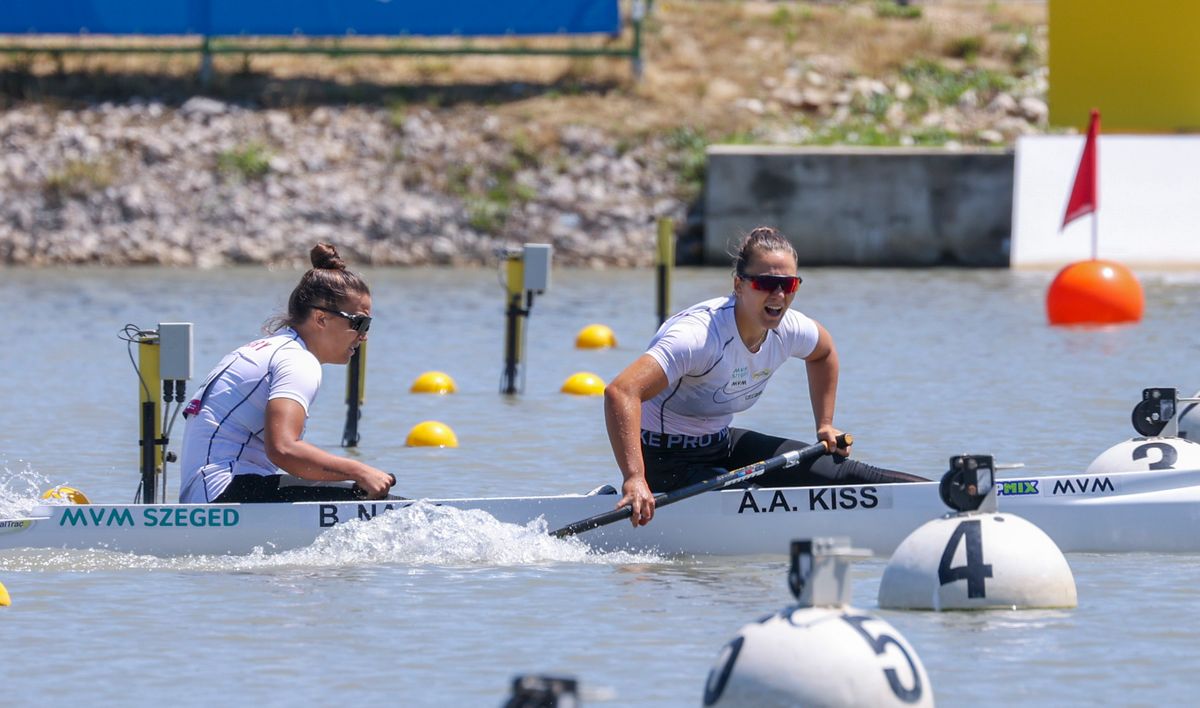 Nagy Bianka (balról) és Kiss Ágnes is rajtra készen várja az olimpiát.