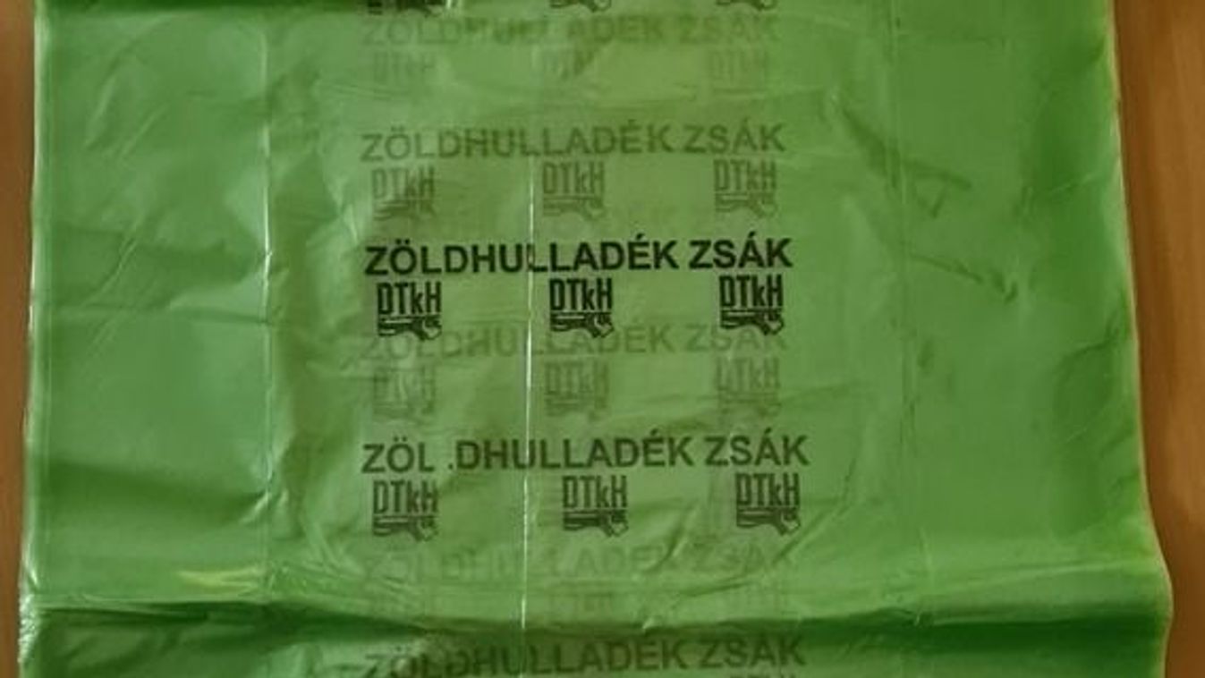 Hétfőtől lehet átvenni a zöldhulladék gyűjtő zsákokat Mindszenten