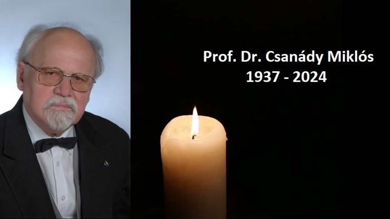 Elhunyt dr. Csanády Miklós belgyógyász, kardiológus professzor