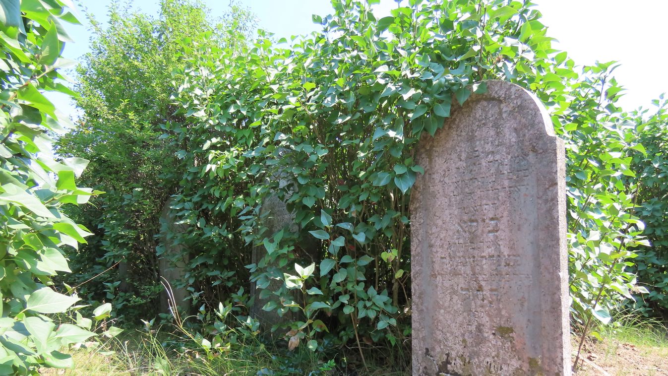 DELMAGYAR – Sérült síremlékeket renováltak a szentesi zsidó temetőben