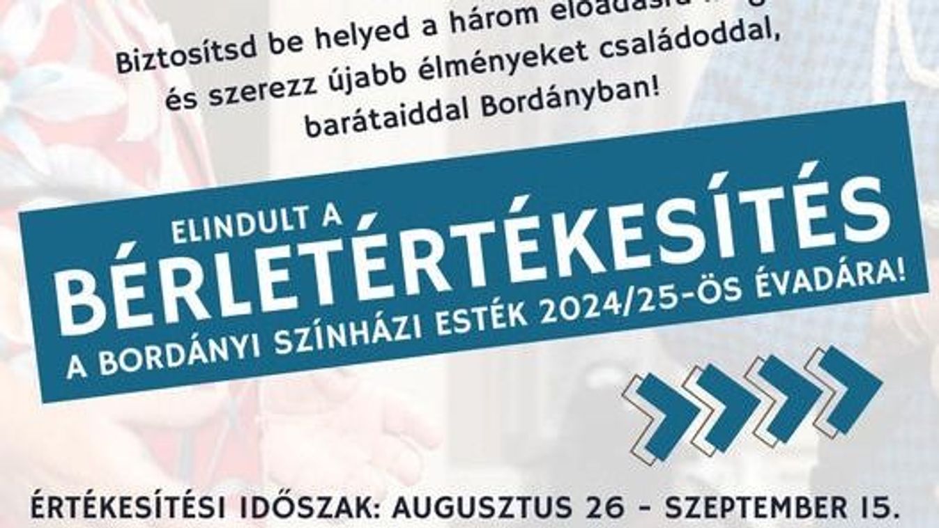 Már árulják a bérleteket