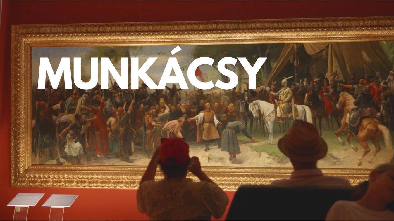 Videót készítettek a Munkácsy-kiállításról