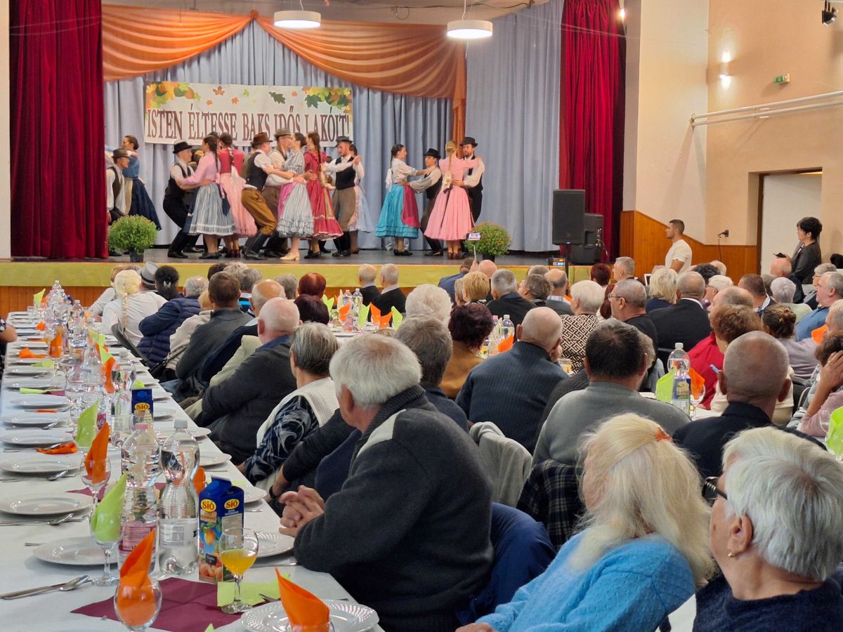 idősödés, idősek világnapja, Búza Zsolt Baks polgármestere