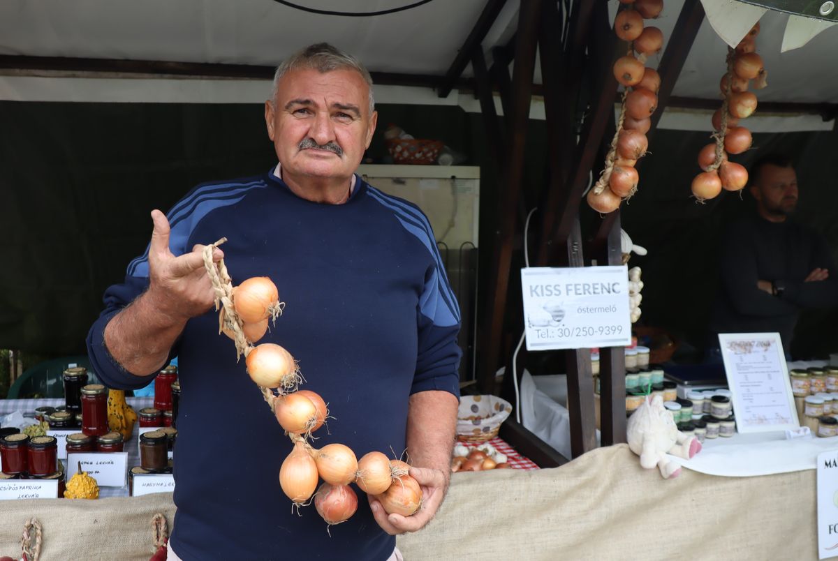 Kiss Ferenc, makói hagyma, vöröshagyma, hagymafesztivál, hagyma termesztése