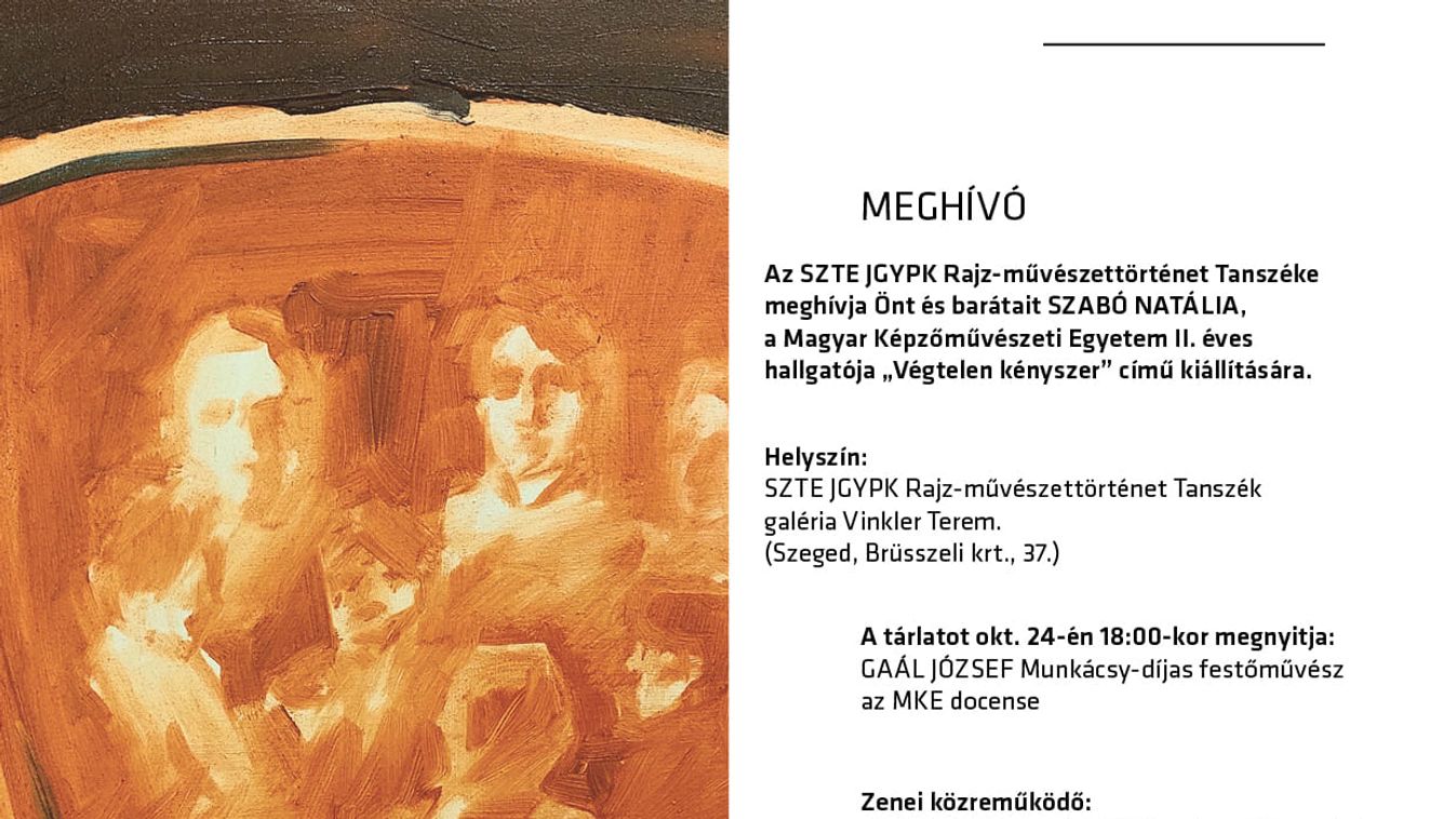 Két kiállítás nyílik a Rajz Tanszéken