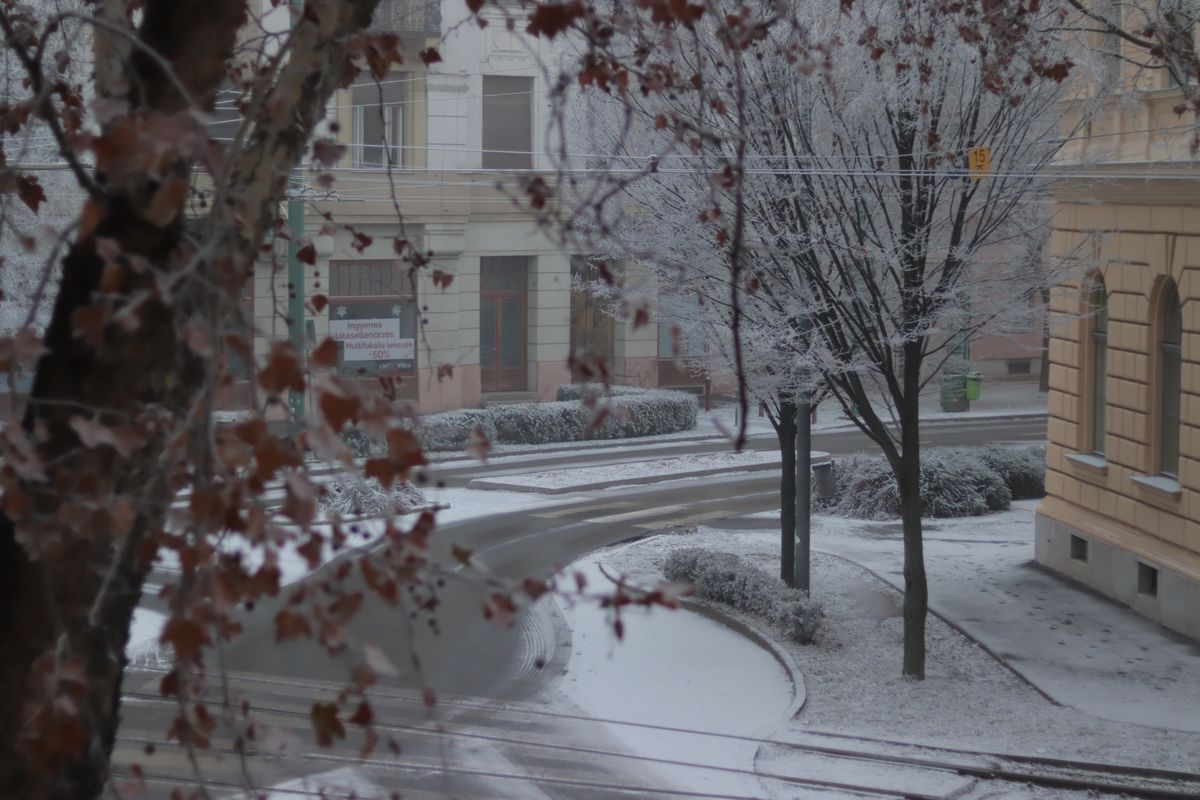 hó, havazás, Szeged