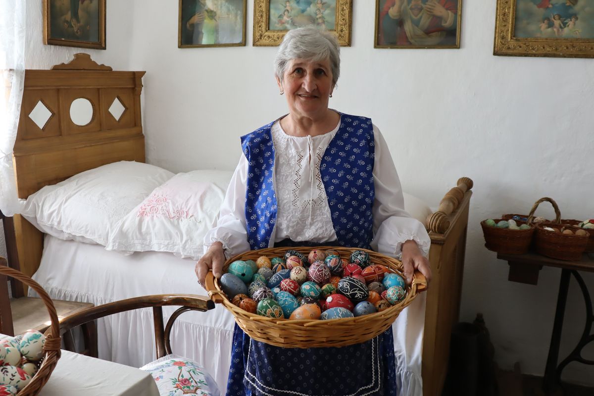 skanzen, tojás
