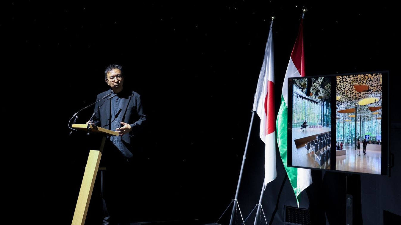 Sou Fujimoto, a japán sztárépítész élete egyik fő művének tartja a Magyar Zene Házát