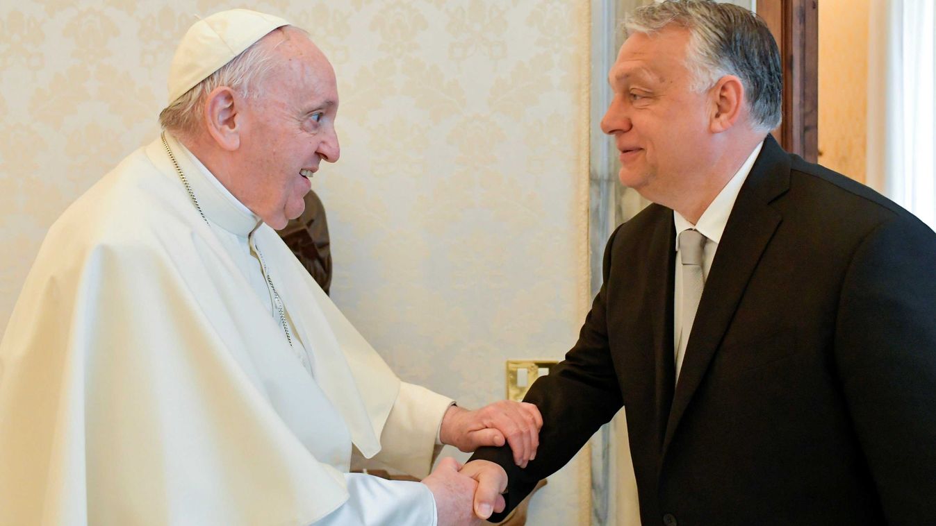 Orbán Viktor: Mindent köszönünk, Szentatya!