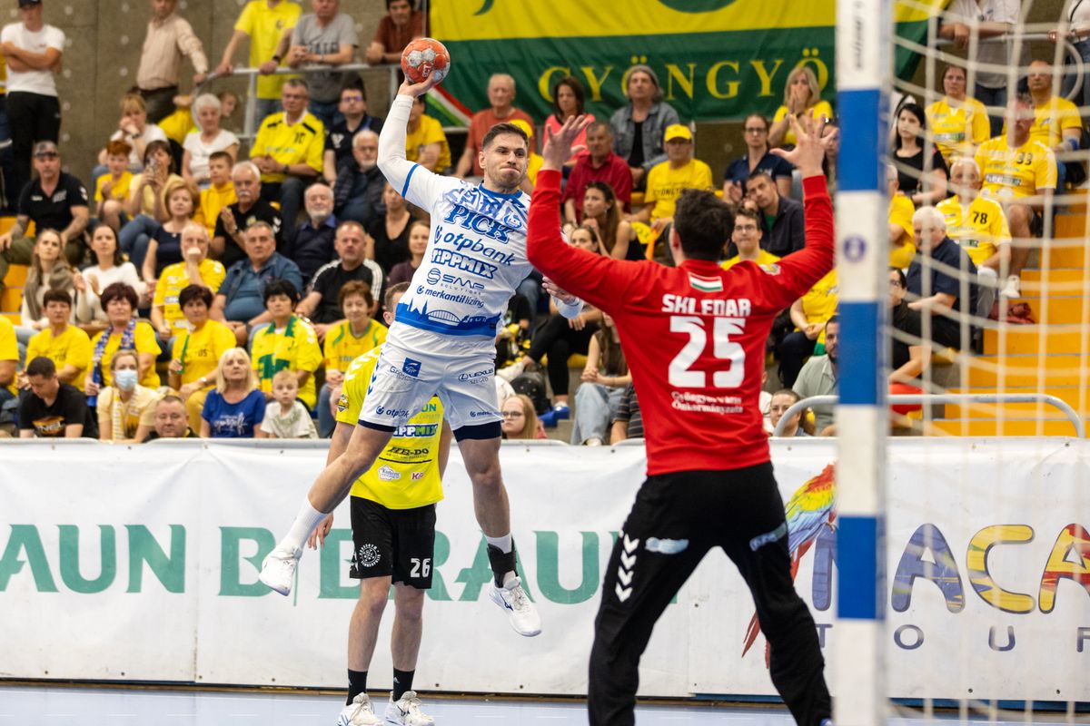 Pick Szeged, Gyöngyös, Mikler Roland, férfi kézilabda NB I