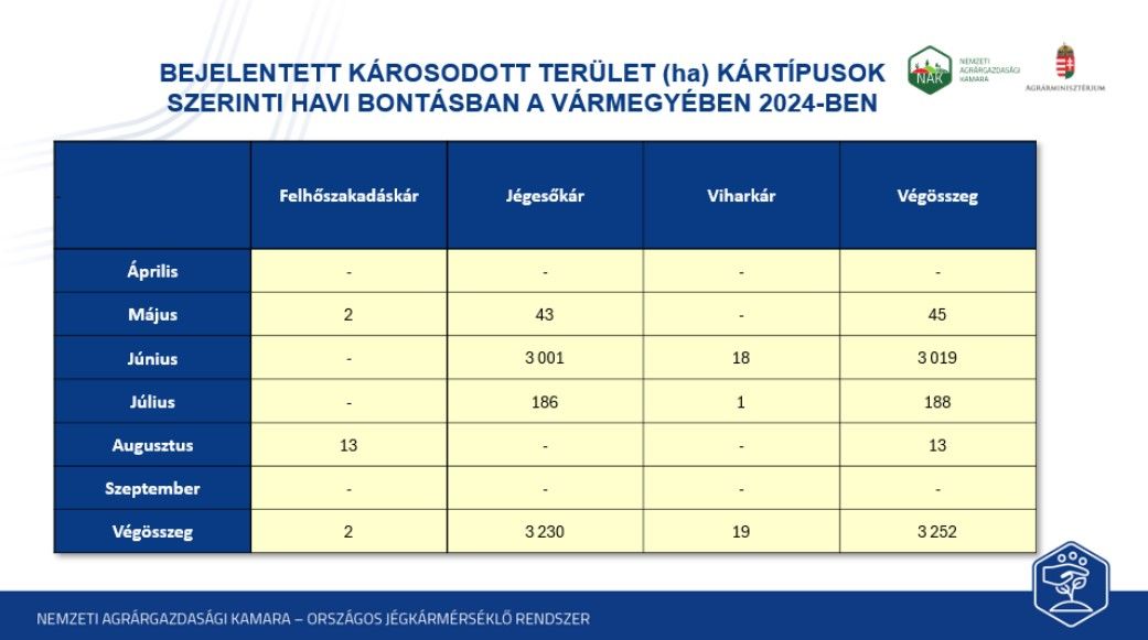 jégkármérésklő rendszer