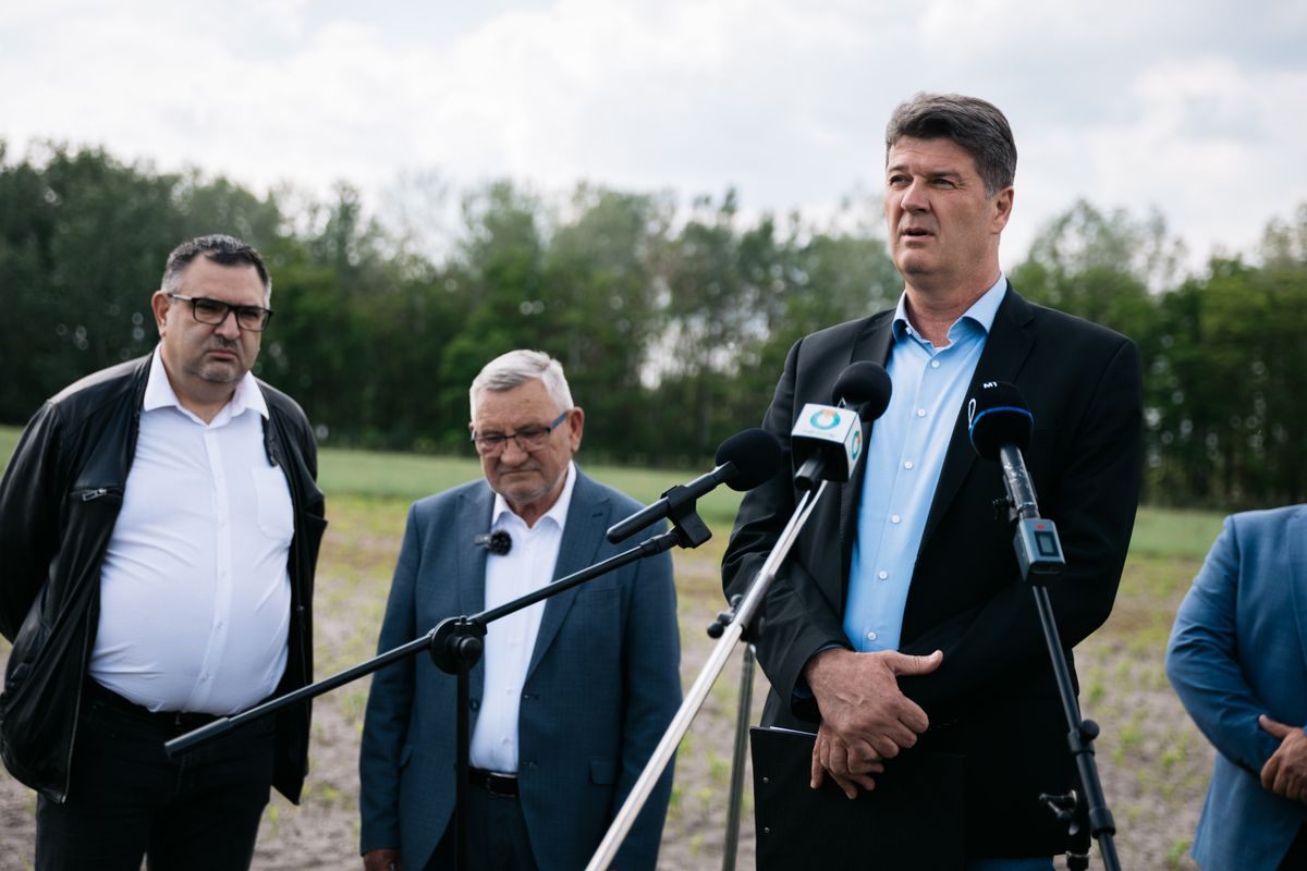 Homokhátság vízpótlása: Mihálffy Béla bejelentette, hogy KDNP megalapítja a Vízpótlási Munkacsoportját. Fotó: Kerekes Balázs