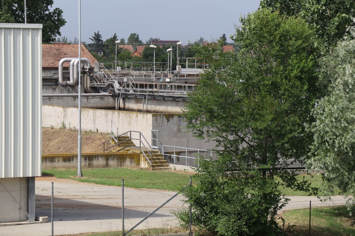 szennyvíztisztító telep