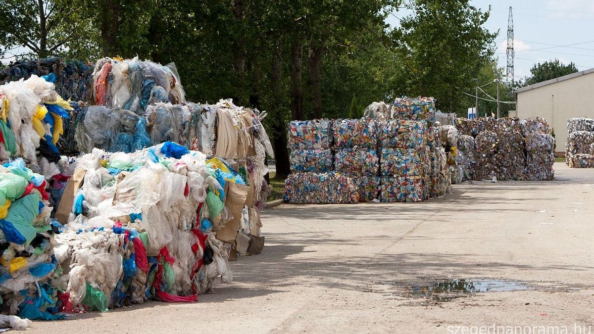 A szemét érték: így hasznosítják újra a szelektíven gyűjtött hulladékot Szegeden