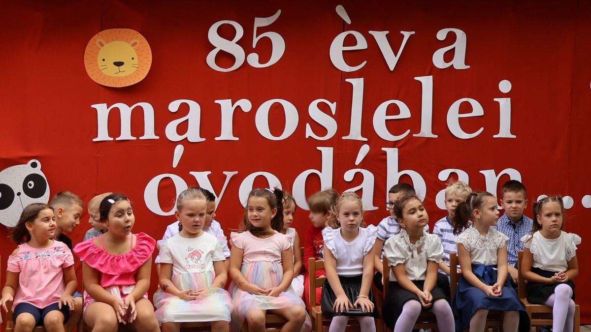 Meglepetésekkel ünnepelték Maroslelén az óvoda 85. születésnapját