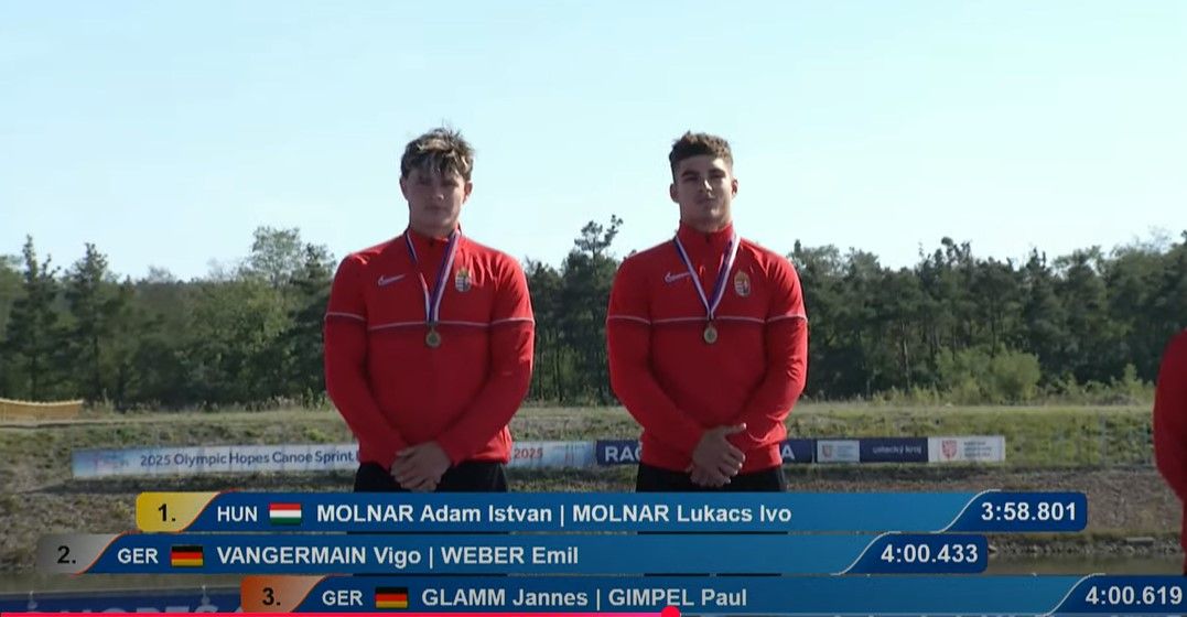 Az MVM Szegedi VE Kenusa N Gy Aranyat Szerzett Az ORV N