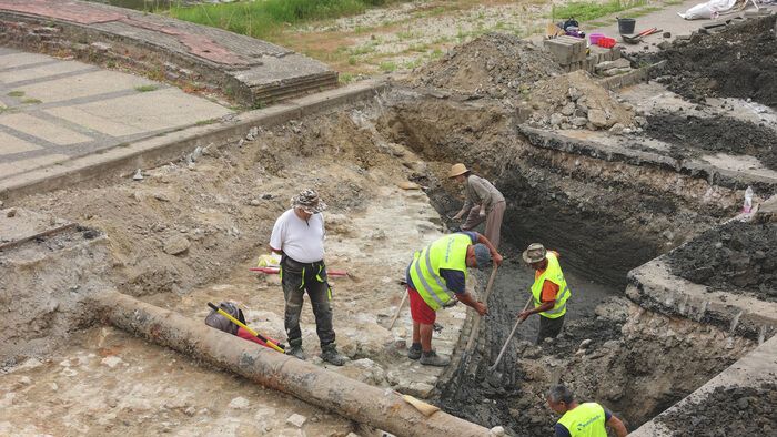Ásatások a Huszár Mátyás rakparton
