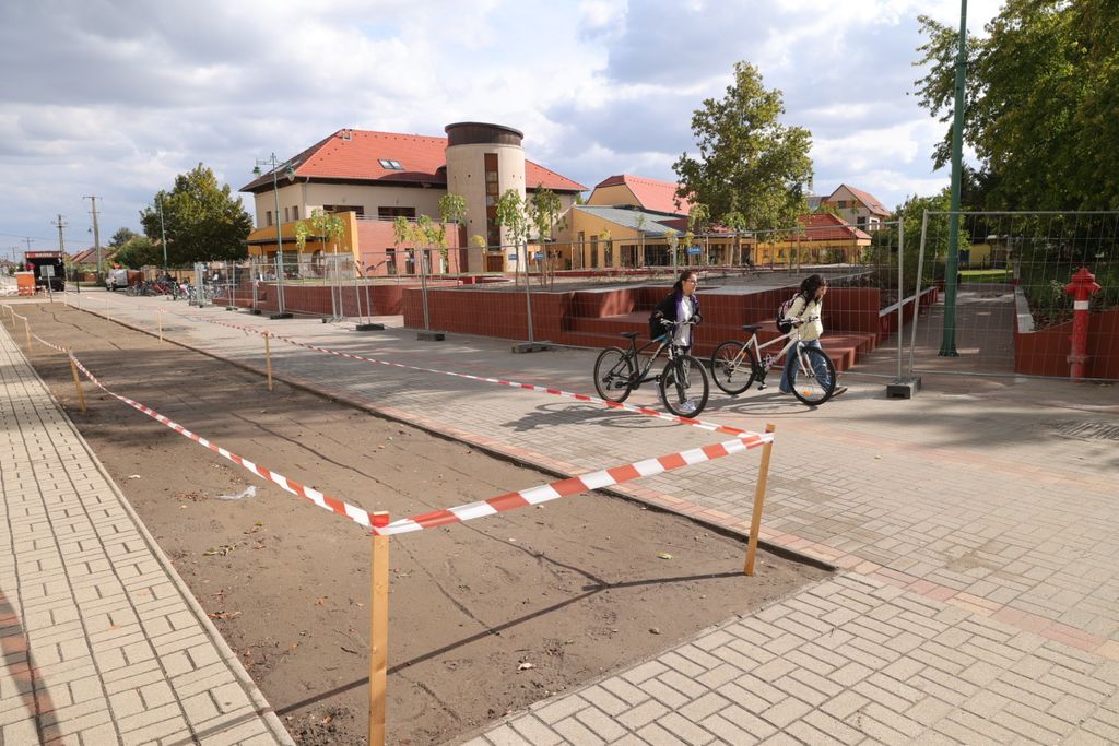 Barmos György tér: új arcot kapott Mórahalom központja