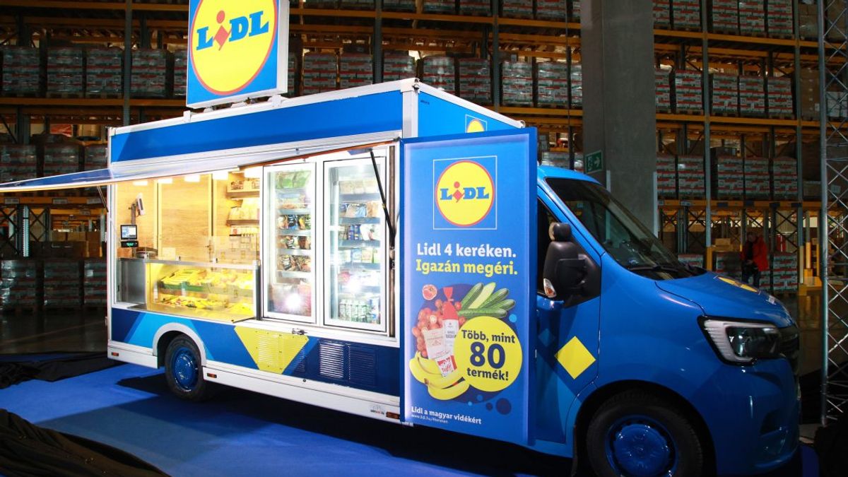 A Lidl most mozgóbolt formájában hozza el nekük a napi bevásárlást